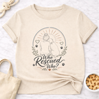 Who Rescued Who? V2 Female T-Shirt