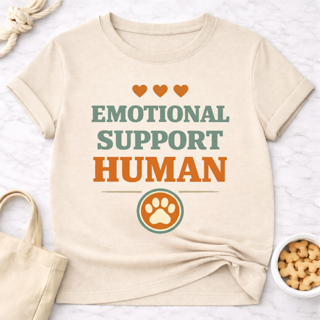 Emotional Support Human T-Shirt