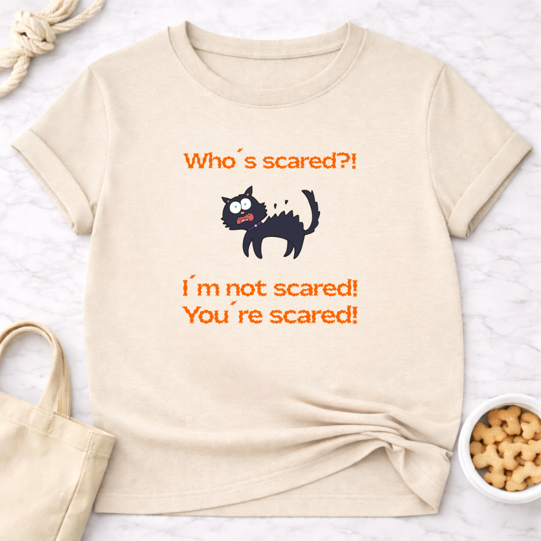 Scared Cat T-Shirt