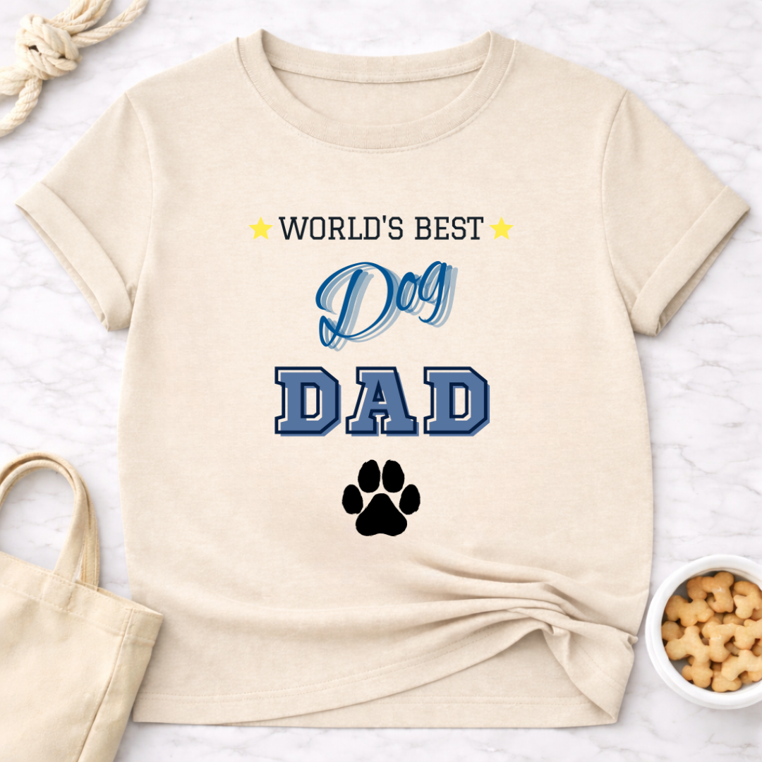 World's Best Dog Dad T-Shirt