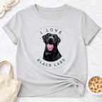 I Love Black Labs T-Shirt