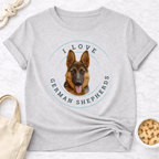 I Love German Shepherds T-Shirt