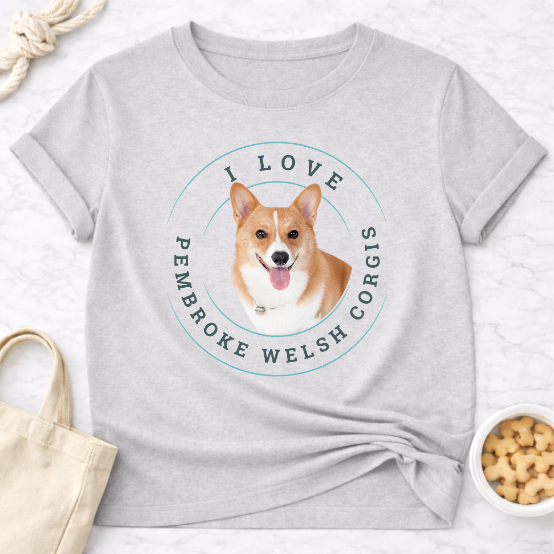 I Love Pembroke CorgisT-Shirt