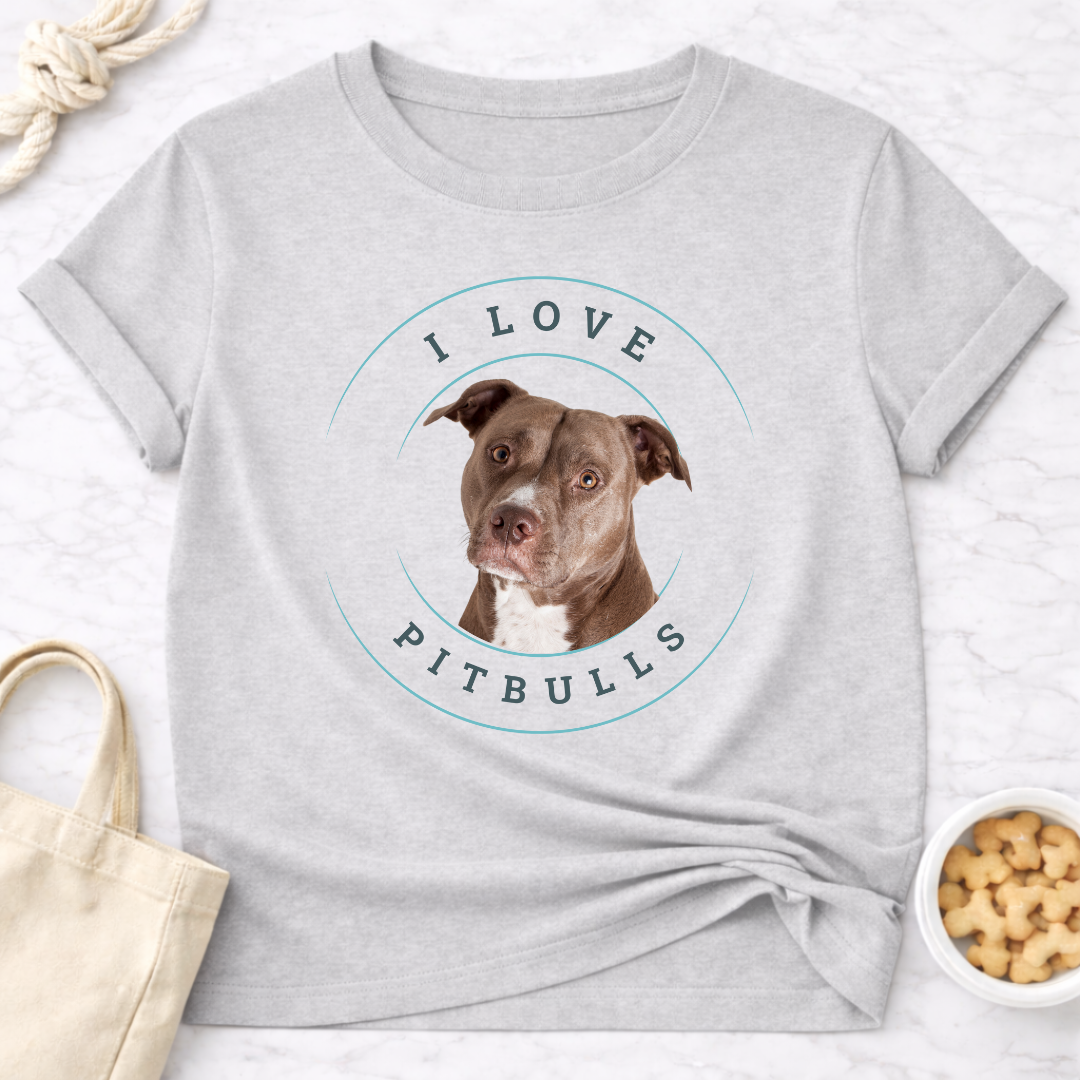I Love Pitbulls T-Shirt