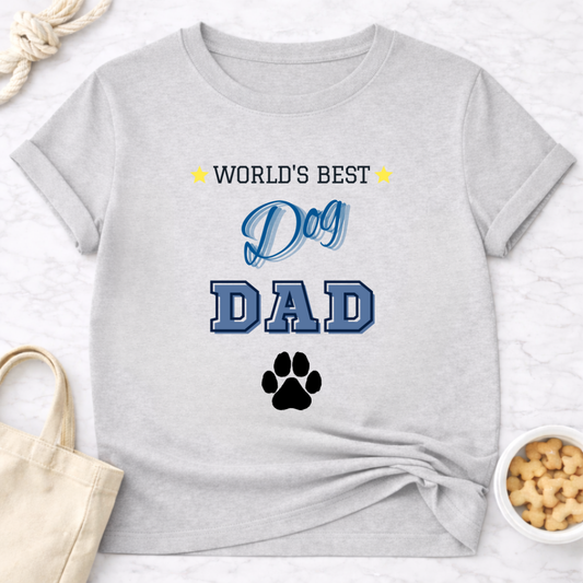 World's Best Dog Dad T-Shirt