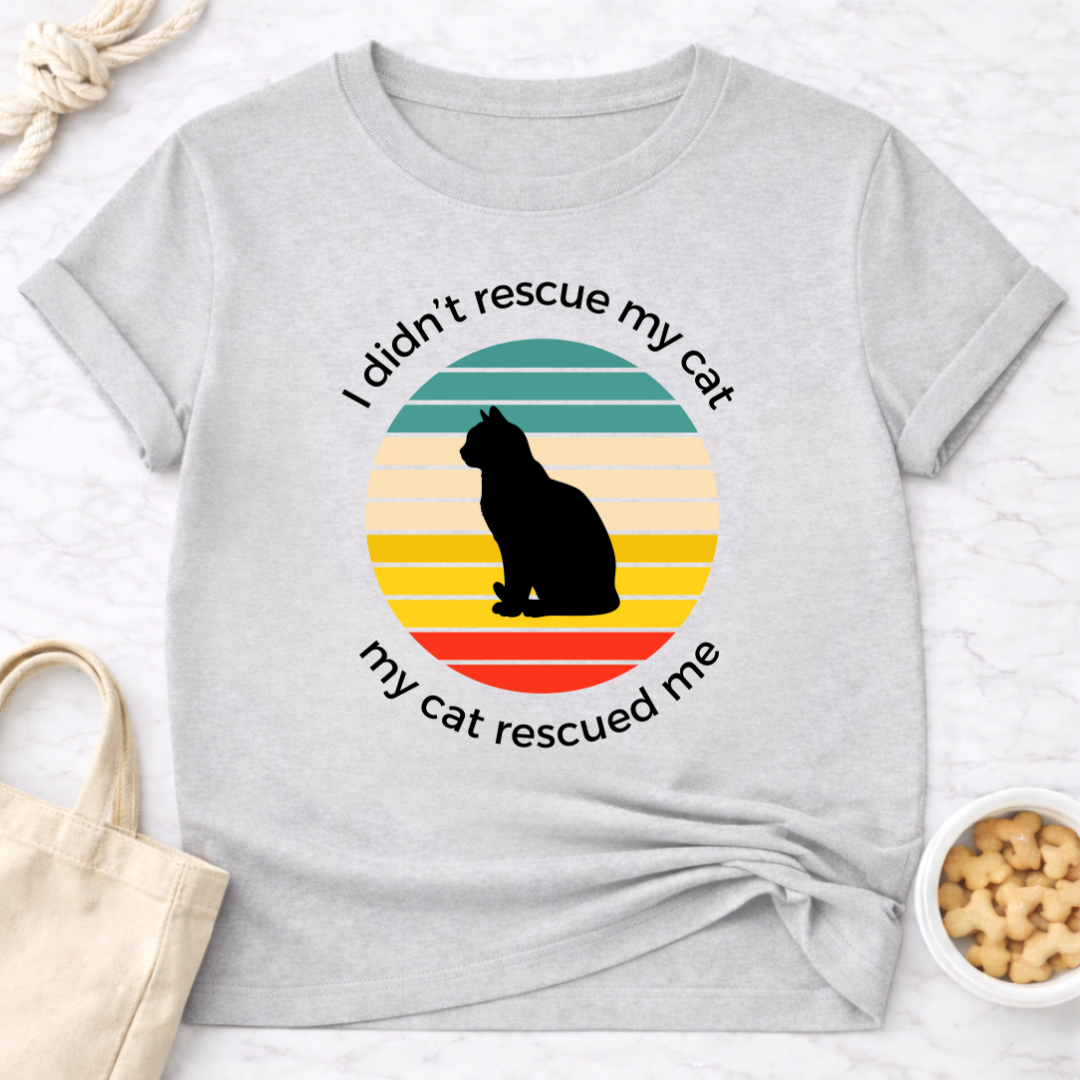 My Cat Rescued Me T-Shirt