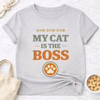 My Cat is the Boss (Retro) T-Shirt