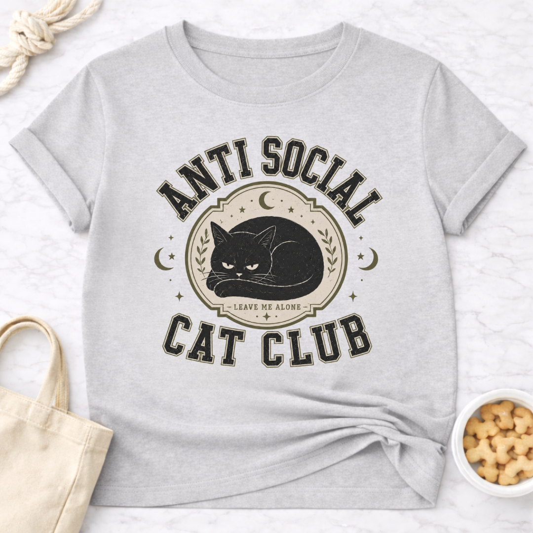 Anti Social Cat Club T-Shirt
