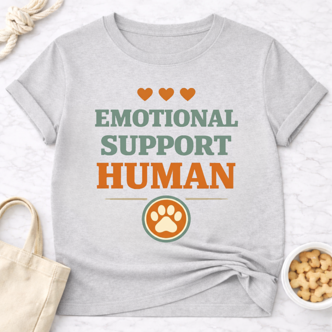 Emotional Support Human T-Shirt