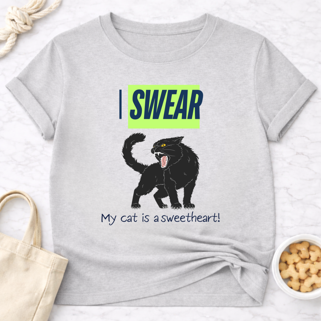 I Swear My Cat is a Sweetheart T-Shirt