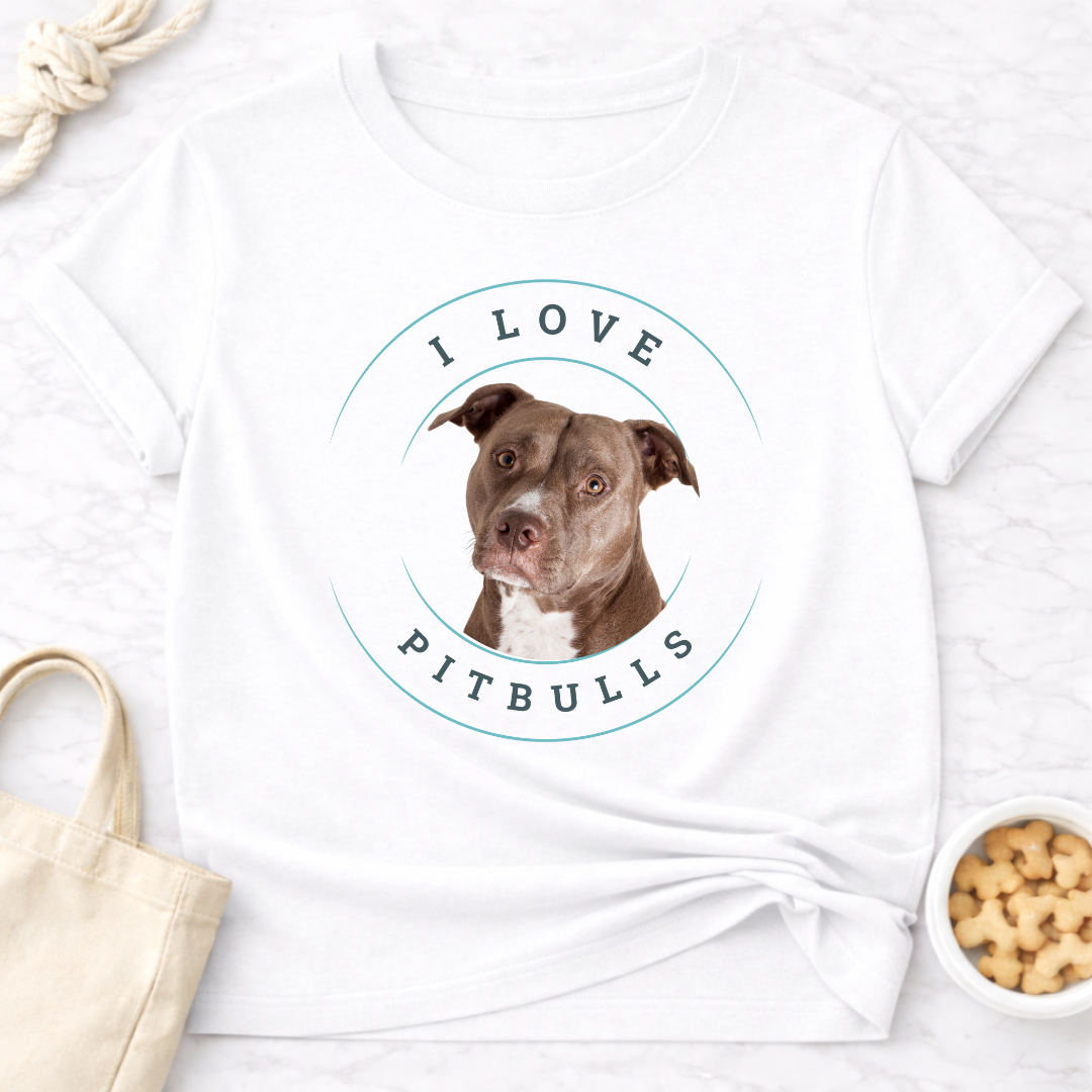 I Love Pitbulls T-Shirt
