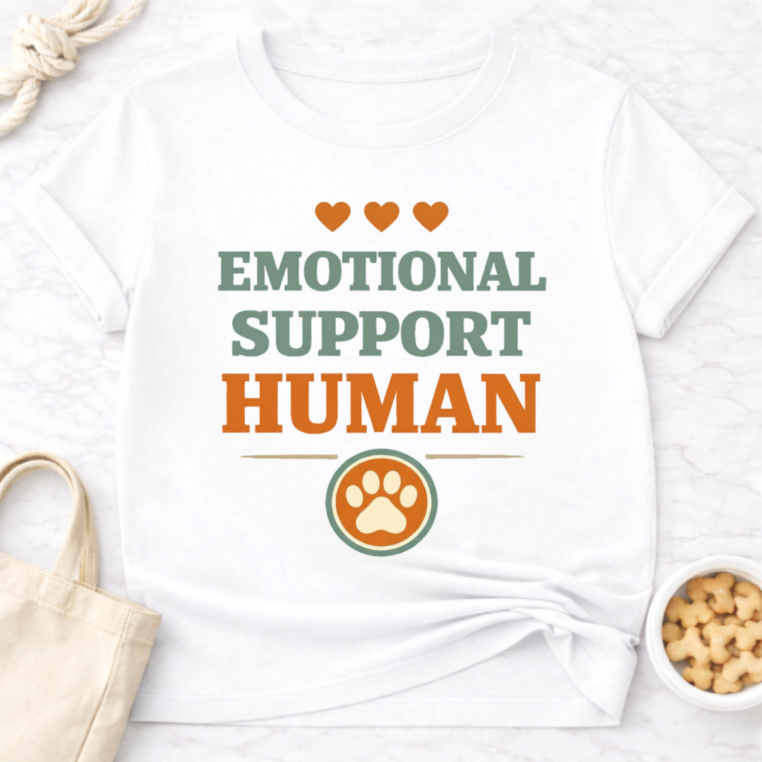 Emotional Support Human T-Shirt