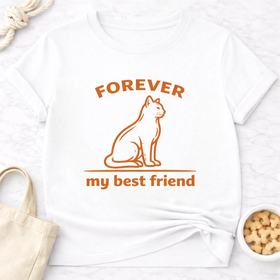 Forever My Best Friend Cat T-Shirt