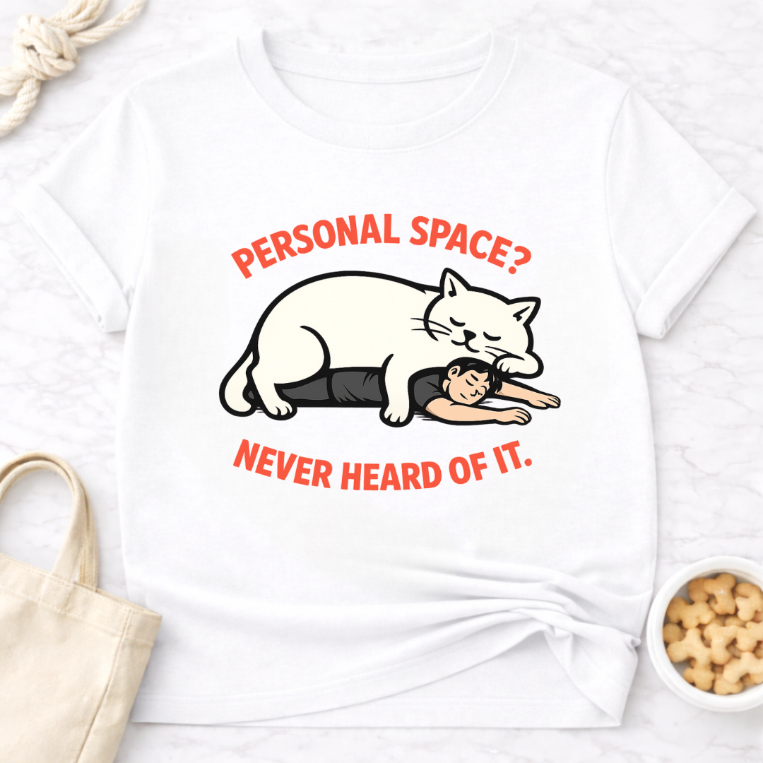 Personal Space Cat T-Shirt