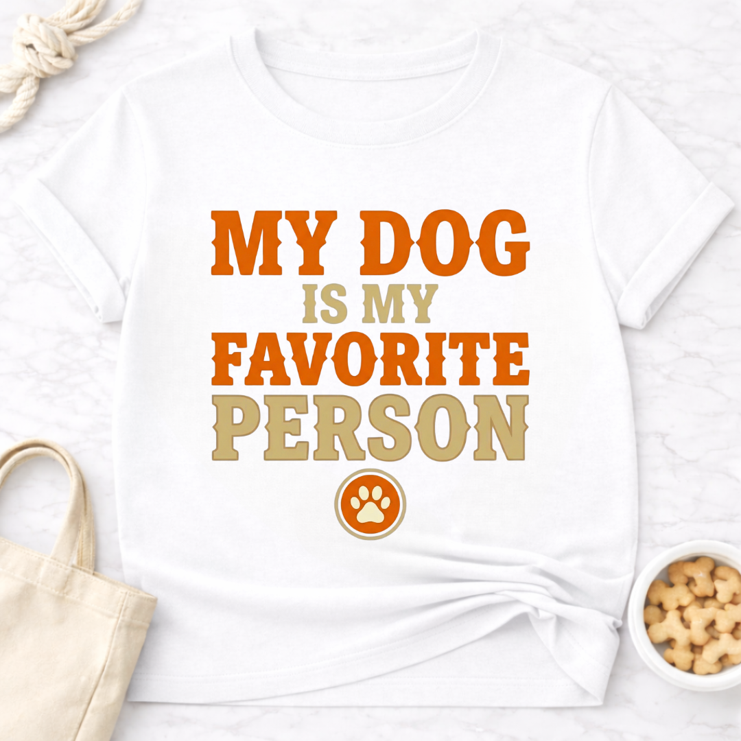 My Dog is My Favorite Person T-Shirt