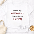 Who's My Favorite Child? Dog T-Shirt