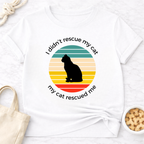 My Cat Rescued Me T-Shirt