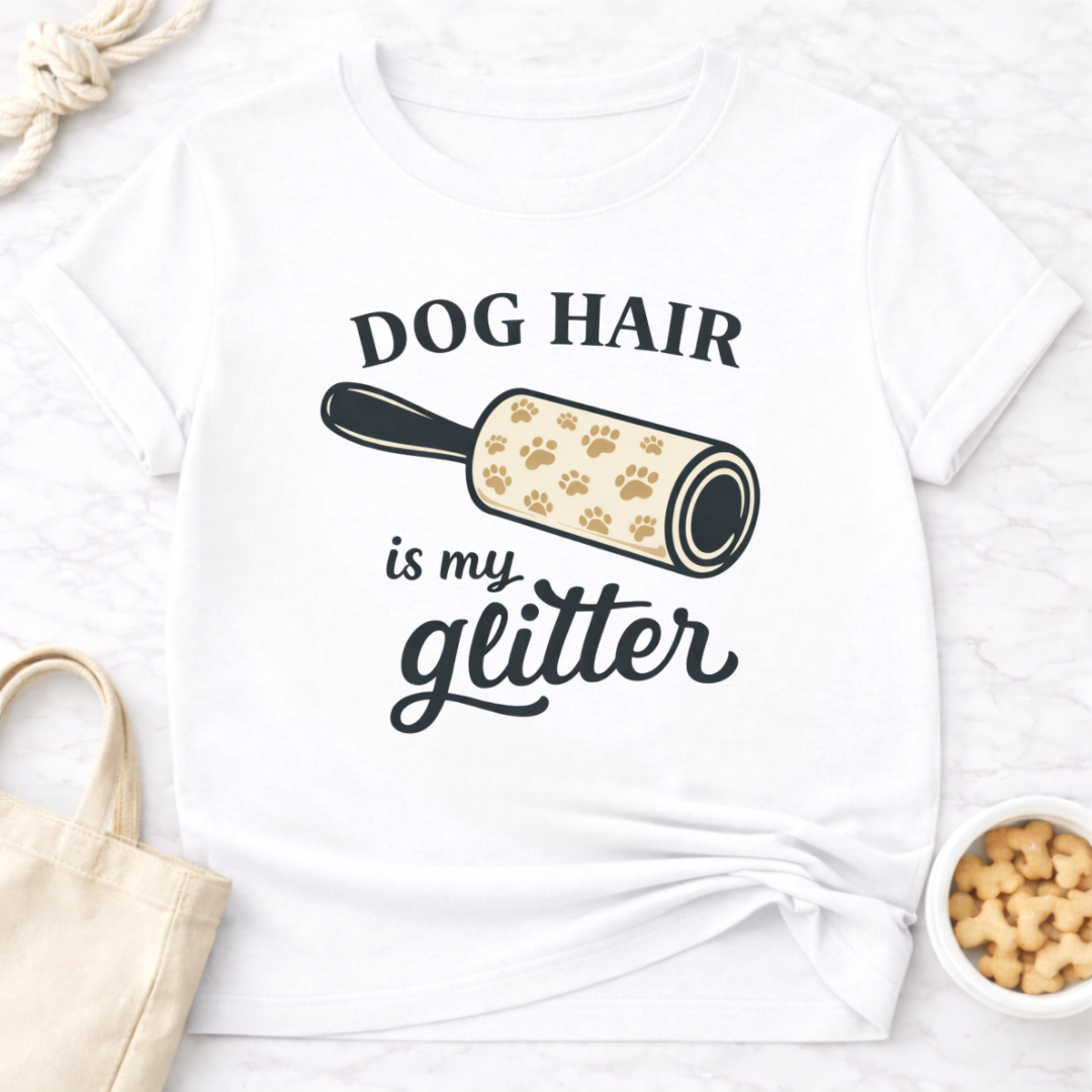 Dog Hair is My Glitter T-Shirt