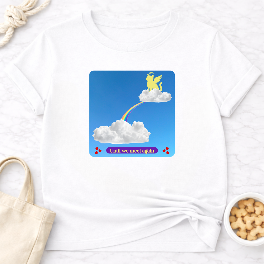 Until We Meet Again Cat T-Shirt