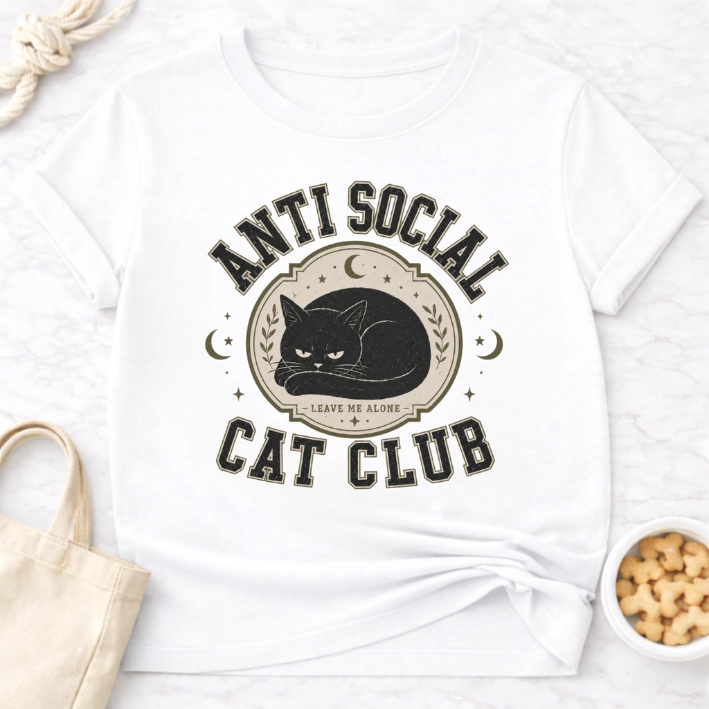 Anti Social Cat Club T-Shirt