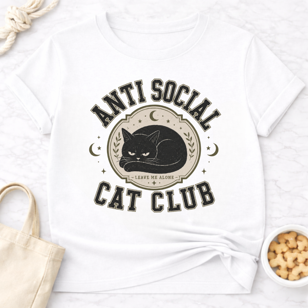 Anti Social Cat Club T-Shirt