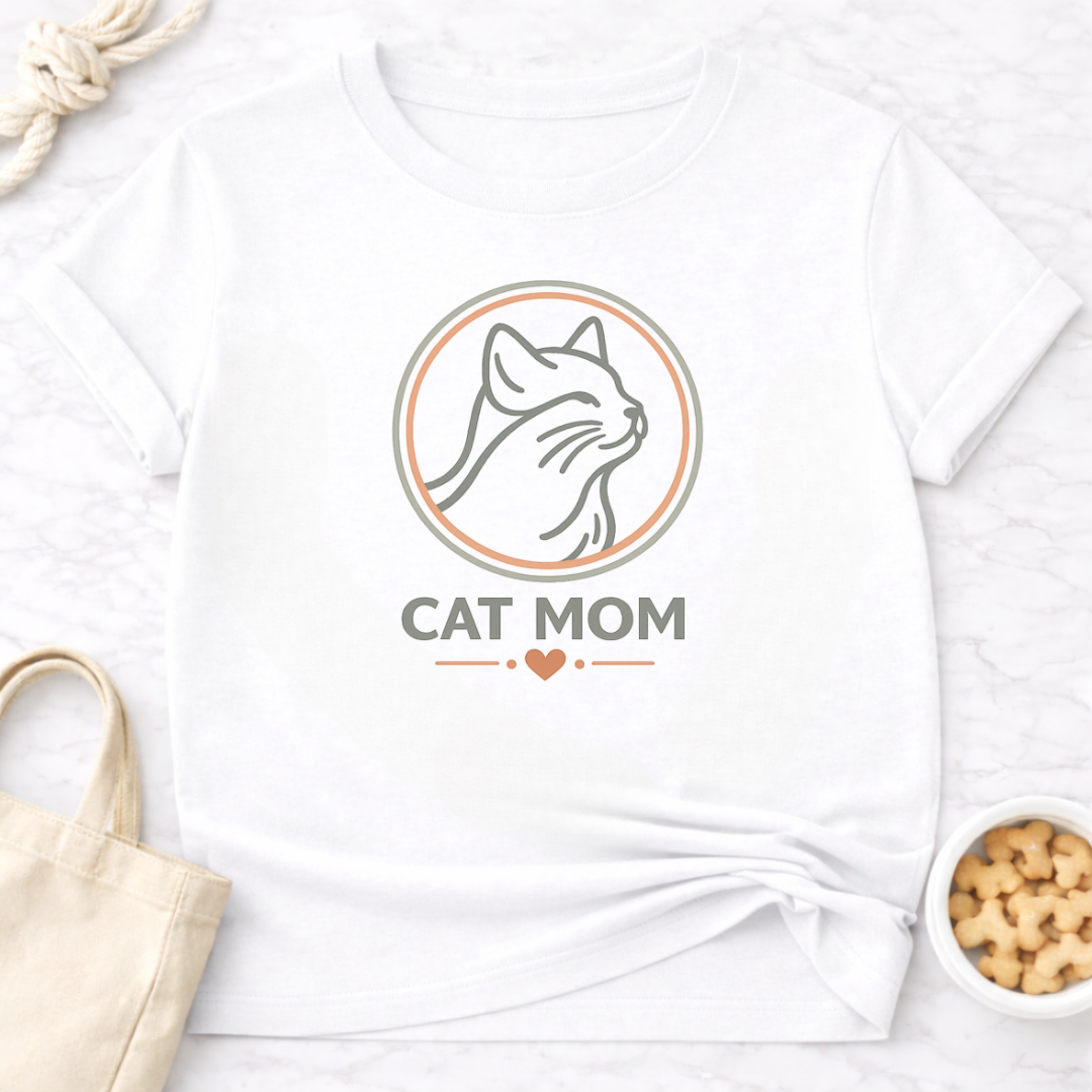 Cat Mom T-Shirt