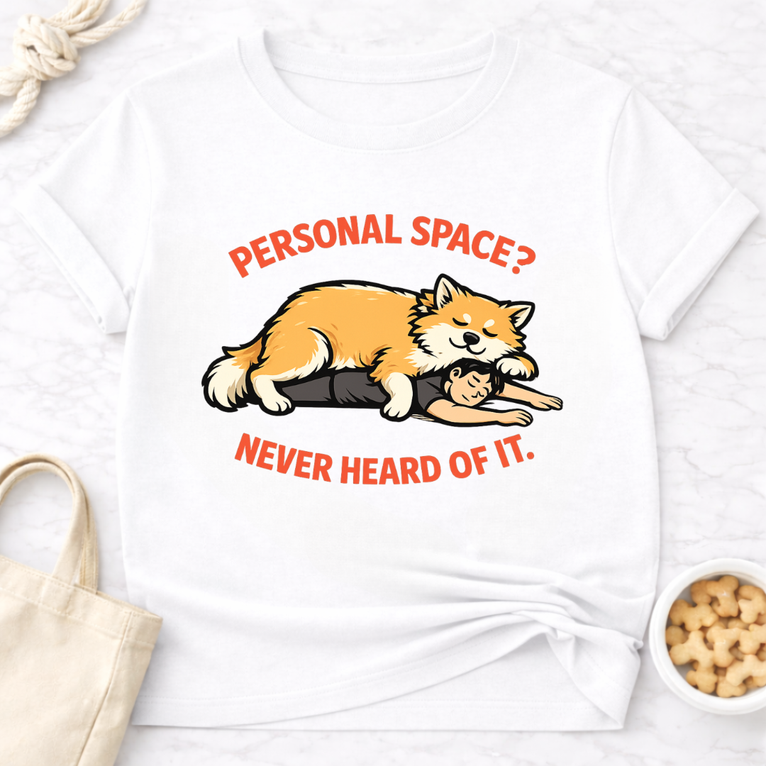 Personal Space Dog T-Shirt