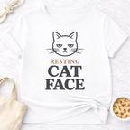Resting Cat Face T-Shirt