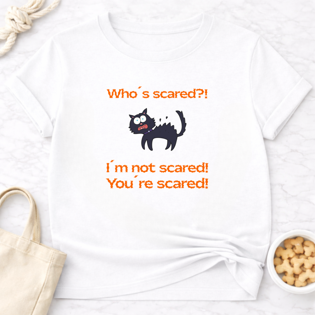 Scared Cat T-Shirt