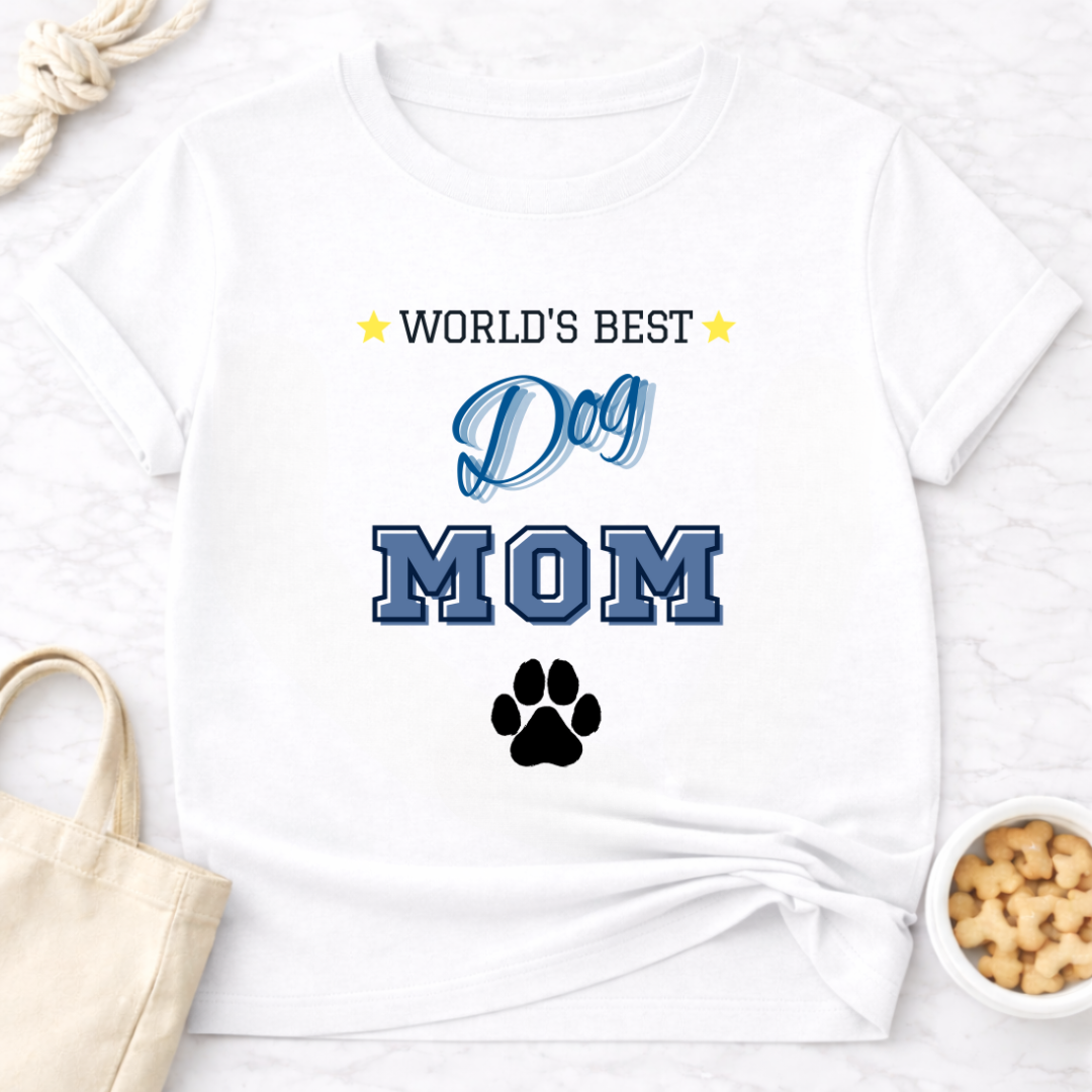 World's Best Dog Mom T-Shirt