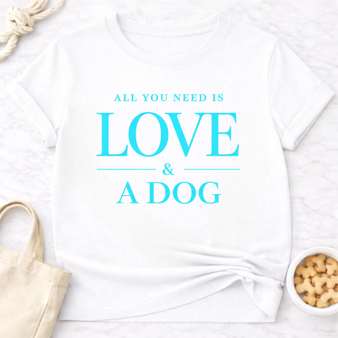 All You Need is Love and a Dog T-Shirt