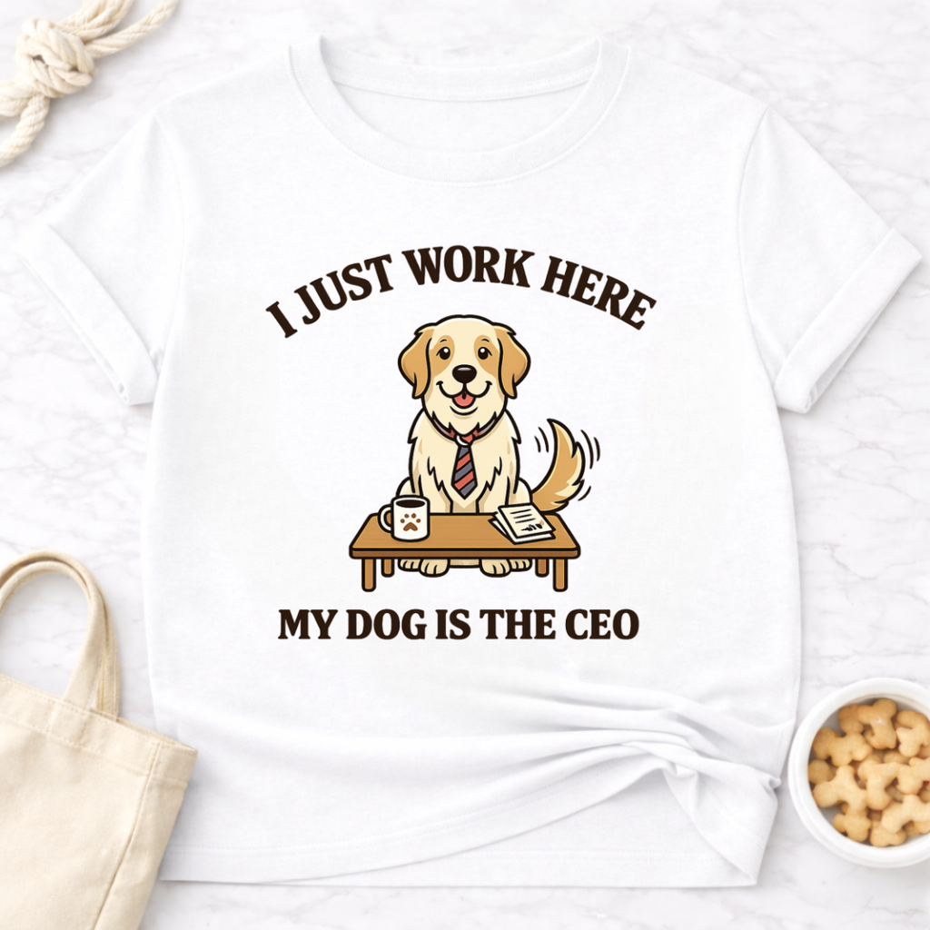 My Dog is the CEO T-Shirt