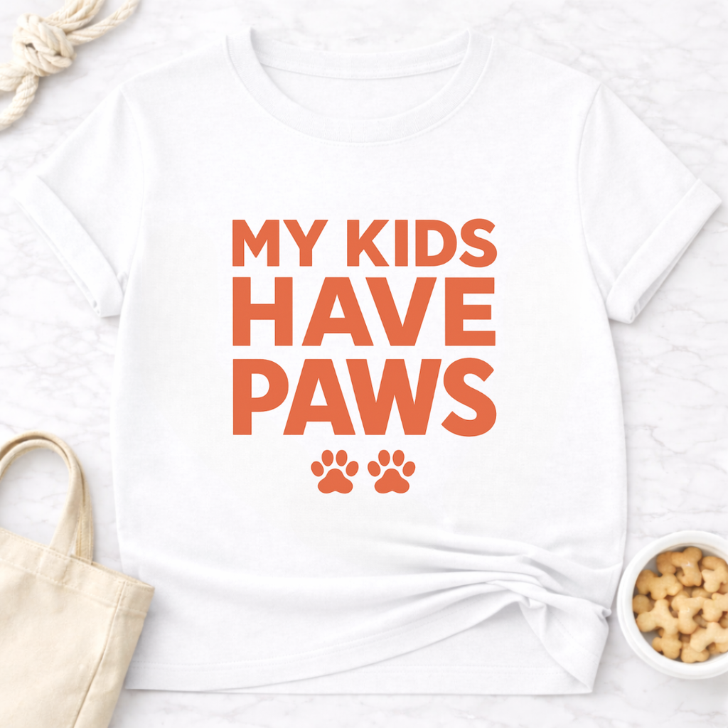 My Kids Have Paws T-Shirt