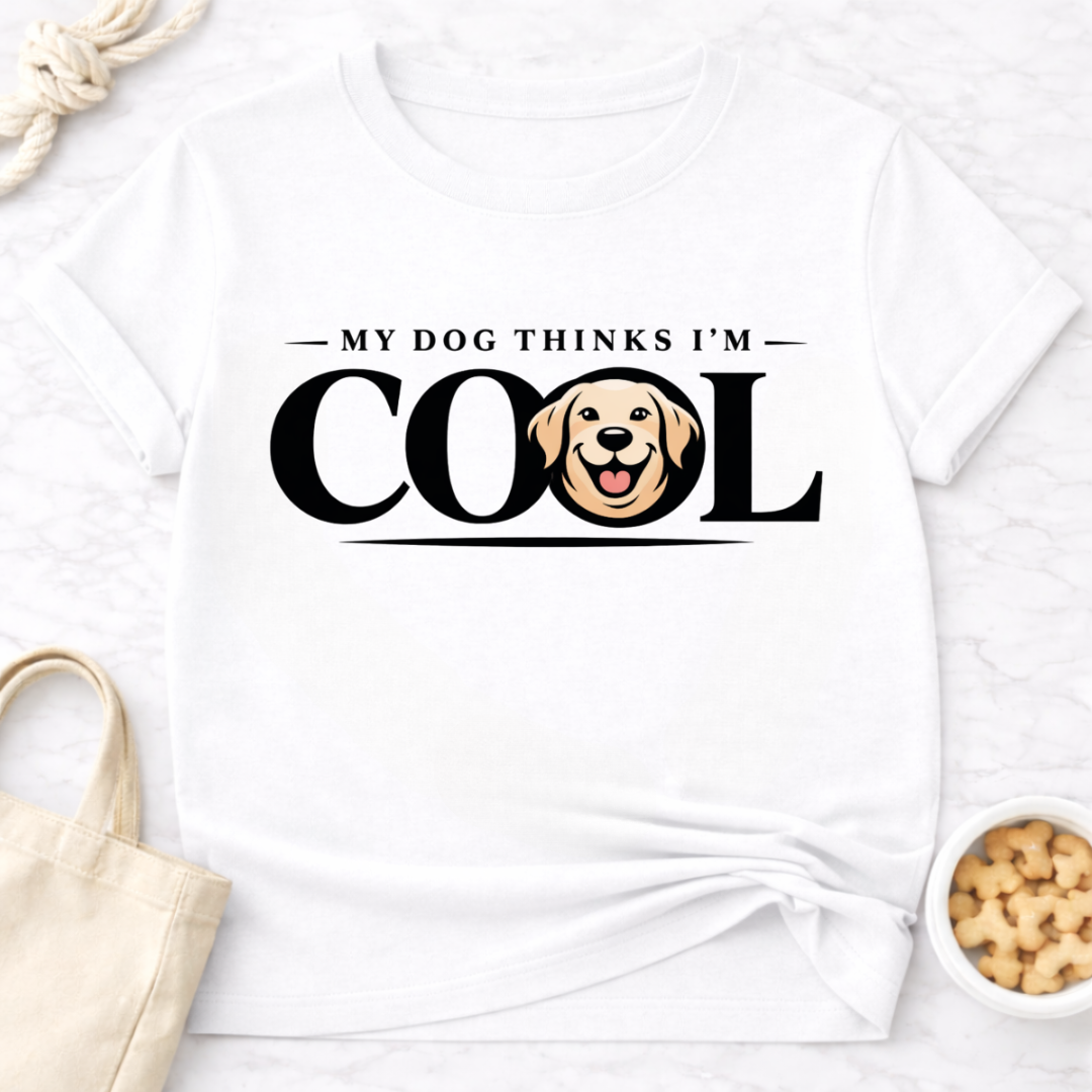 My Dog Thinks I'm Cool T-Shirt